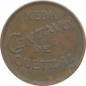 Монета. Гватемала. 1/2 сентаво 1946 год. рев.