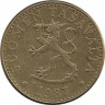 Монета. Финляндия. 20 пенни 1987 год (N). ав