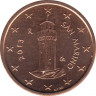 Монета. Сан-Марино. 1 цент 2013 год. ав.