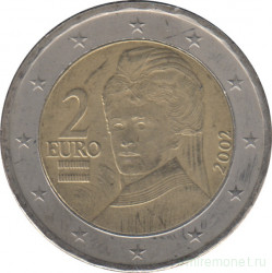 Монеты. Австрия. Набор евро 8 монет 2002 год. 1, 2, 5, 10, 20, 50 центов, 1, 2 евро.