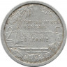 Монета. Французская Океания. 2 франка 1949 год.