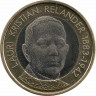 Монета. Финляндия. 5 евро 2016 год. Президент Финляндии Лаури Кристиан Реландер. ав
