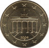 Монета. Германия. 10 центов 2004 год. (D). ав.