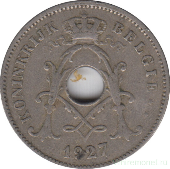 Монета. Бельгия. 10 сантимов 1927 год. BELGIE.