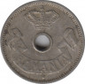 Монета. Румыния. 5 бань 1906 год. J. рев.