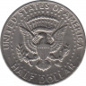 Монета. США. 50 центов 1984 год. Монетный двор P. рев.