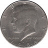 Монета. США. 50 центов 1984 год. Монетный двор P. ав.