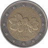 Монета. Финляндия. 2 евро 2006 год. Старый тип. ав.