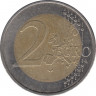 Монета. Финляндия. 2 евро 2006 год. Старый тип. рев.