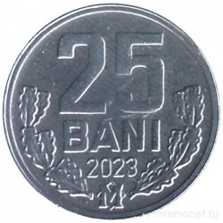 Монета. Молдова. 25 баней 2023 год.
