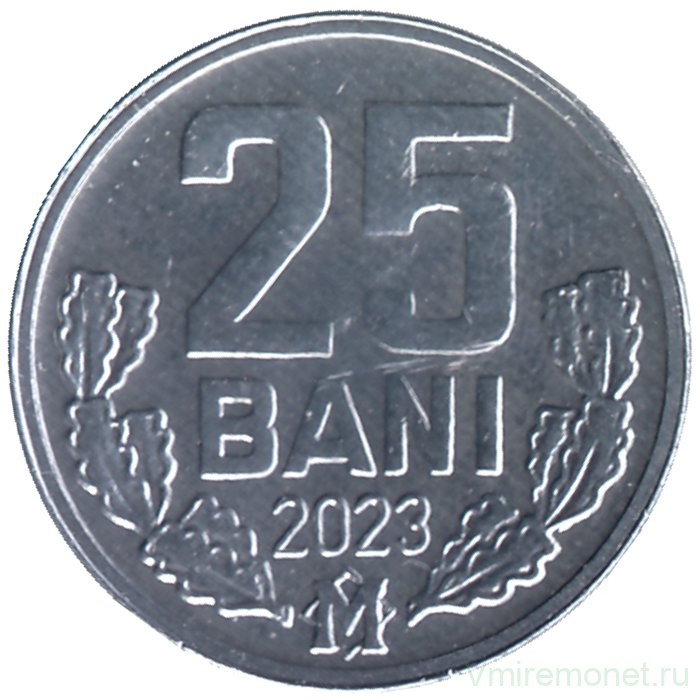Монета. Молдова. 25 баней 2023 год.