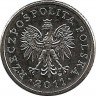 Реверс. Монета. Польша. 10 грошей 2011 год.