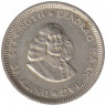 Монета. Южно-Африканская республика (ЮАР). 5 центов 1963 год.
