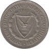 Монета. Кипр. 100 милей 1973 год. ав.