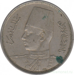 Монета. Египет. 5 миллимов 1941 год.