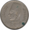 Монета. Египет. 5 миллимов 1941 год. ав.