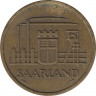 Монета. Саар. 50 франков 1954 год. ав.