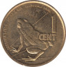 Монета. Сейшельские острова. 1 цент 2016 год. рев.