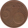 Монета. Германия. 5 центов 2012 год (D). рев.