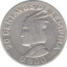 Монета. Гондурас. 20 сентаво 1932 год. рев.