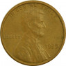 Монета. США. 1 цент 1975 год. ав