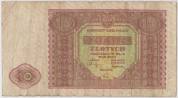 Банкнота. Польша. 10 злотых 1946 год.