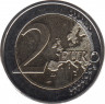 Монета. Финляндия. 2 евро 2021 год. 100 лет самоуправления в Аландском регионе. рев.