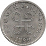 Аверс.Монета. Финляндия. 5 пенни 1990 год.