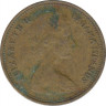 Монета. Багамские острова. 1 цент 1966 год. рев.