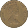 Монета. Восточные Карибские государства. 1 доллар 1981 год. рев.