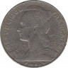 Монета. Реюньон. 100 франков 1964 год. ав.