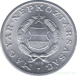 Монета. Венгрия. 1 форинт 1978 год.