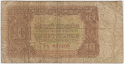 Банкнота. Чехословакия. 10 крон 1953 год. Тип 83b.