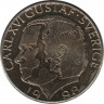 Монета. Швеция. 1 крона 1998 год. ав.