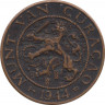 Монета. Кюрасао (Нидерландские Антилы). 2.5 центов 1944 год. ав.