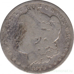 Монета. США. 1 доллар 1879 год.