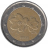 Монета. Финляндия. 2 евро 2003 год.