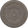 Монета. Уругвай. 1 сентесимо 1924 год. ав.