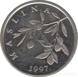 Монета. Хорватия. 20 лип 1997 год.