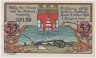 Бона. Нотгельд. Германия. Город Хойер. 50 пфеннигов 1922 год. Вариант 633.3.2. ав.