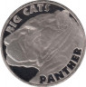 Монета. Сьерра-Леоне. 1 доллар 2020 год. Большие кошки. Пантера. ав.