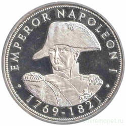 Монета. Сомали. 250 шиллингов 2001 год. Наполеон I Бонапарт.
