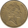 Монета. Австралия. 2 доллара 1989 год. ав.