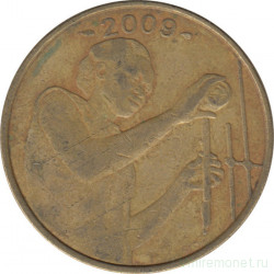 Монета. Западноафриканский экономический и валютный союз (ВСЕАО). 25 франков 2009 год.