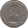 Монета. Канада. 5 центов 1958 год. рев.