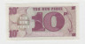 Банкнота. Специальный ваучер. Британские вооружённые силы. 10 новых пенсов 1972 год. рев.