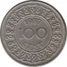 Монета. Суринам. 100 центов 1987 год. ав.