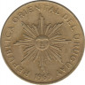 Монета. Уругвай. 5 песо 1969 год. ав.