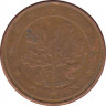 Монета. Германия. 5 центов 2011 год (D). ав.