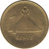 Монета. Лесото (анклав в ЮАР). 1 сенте 1983 год. рев.